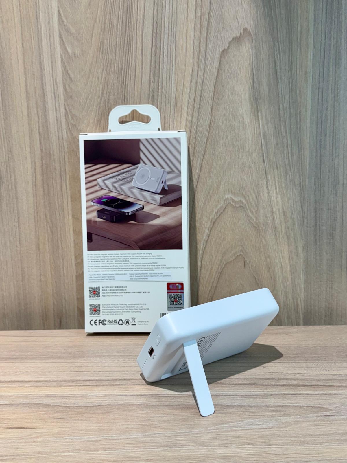 Power Bank Inalámbrico Magnético XO PR31 - 10,000mAh - TECNOLOGIA YI_MI