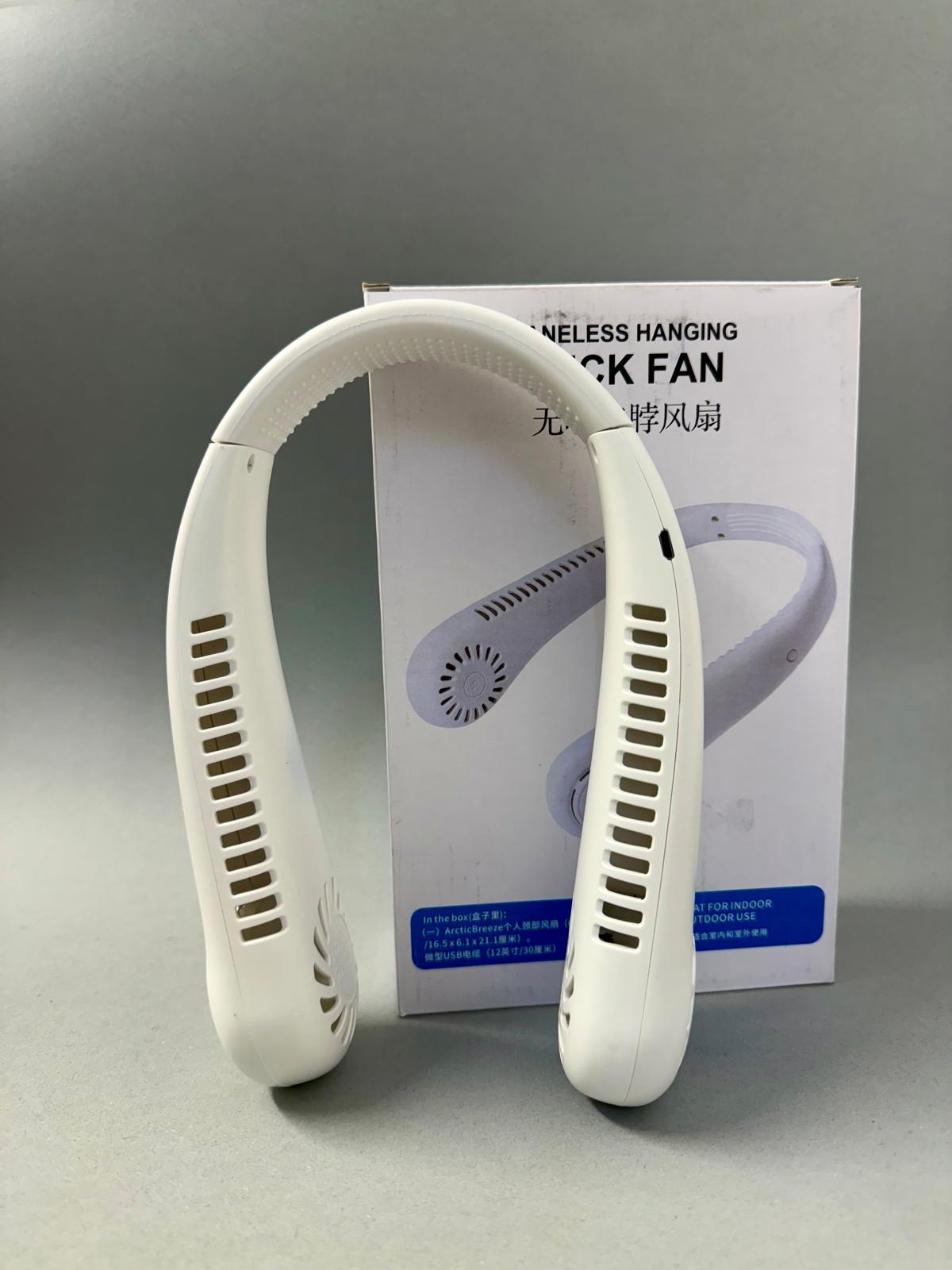 Ventilador de Cuello Inalámbrico – Manos Libres y Recargable - TECNOLOGIA YI_MI