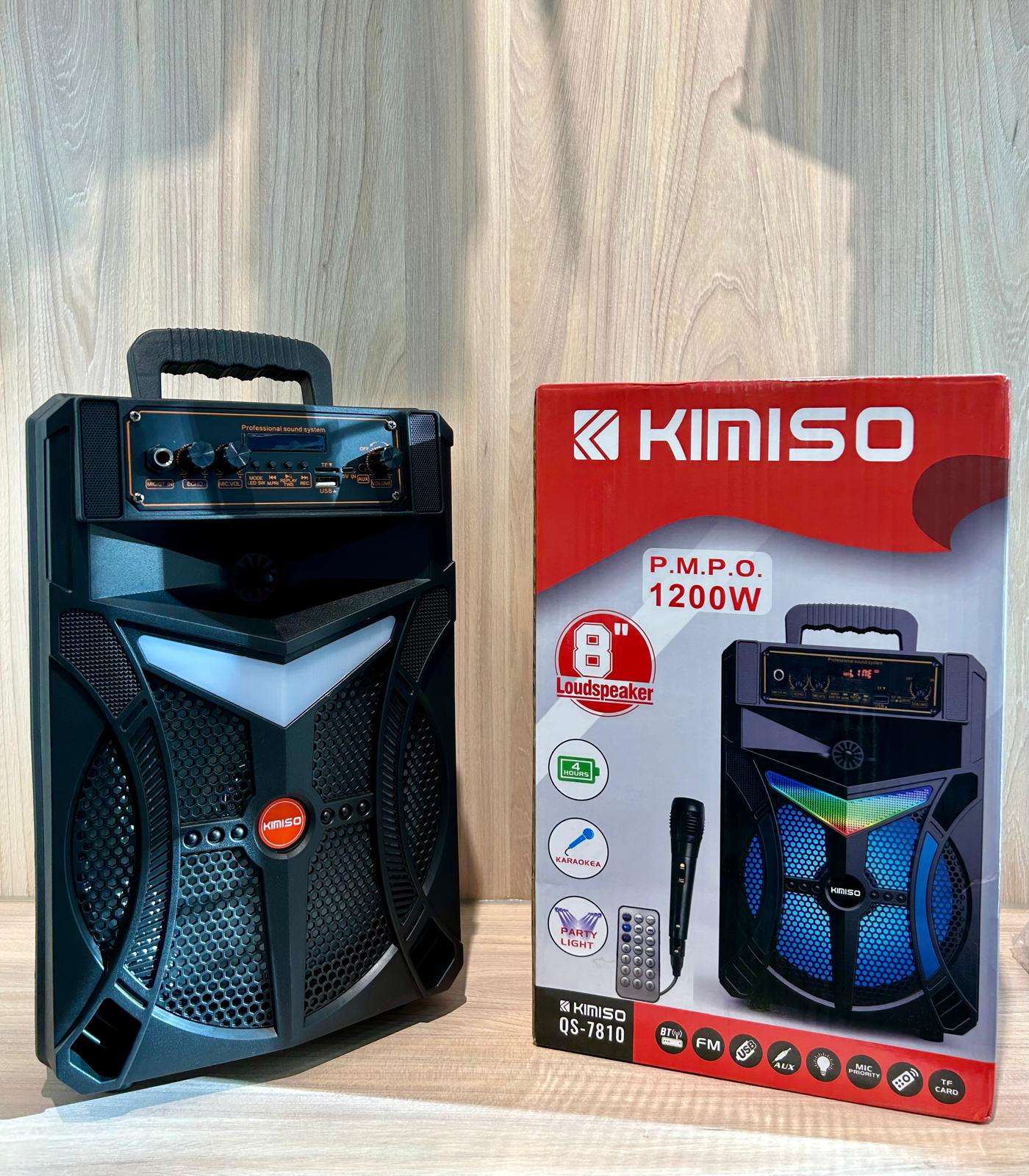 🎤 Parlante Portátil Kimiso – ¡Sonido profesional a donde vayas! 🔊 - TECNOLOGIA YI_MI