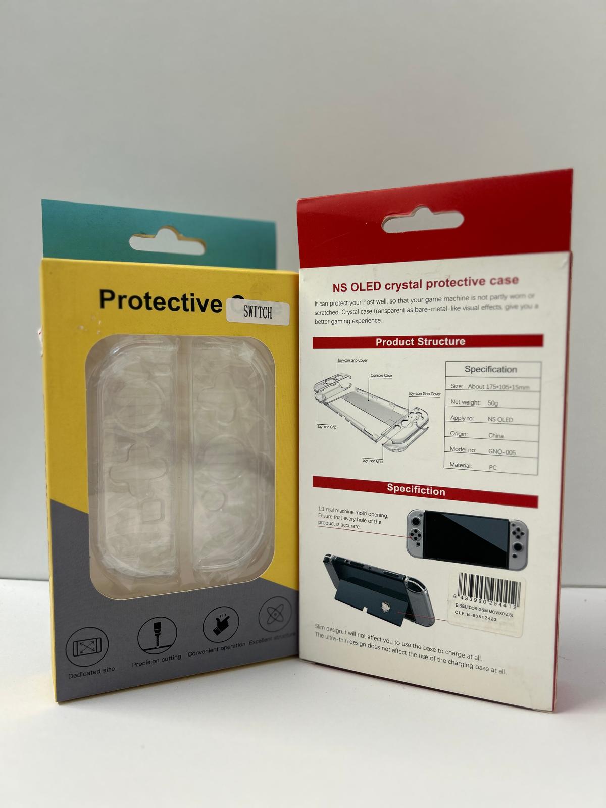🛡️ Funda Protectora Transparente para Joy-Con – Compatible con Nintendo Switch y Switch OLED - TECNOLOGIA YI_MI