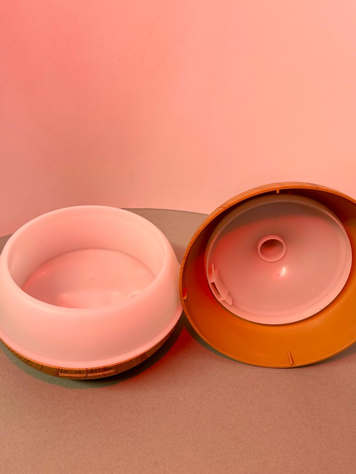 Difusor Humidificador de Aromaterapia – Diseño Elegante en Madera - TECNOLOGIA YI_MI