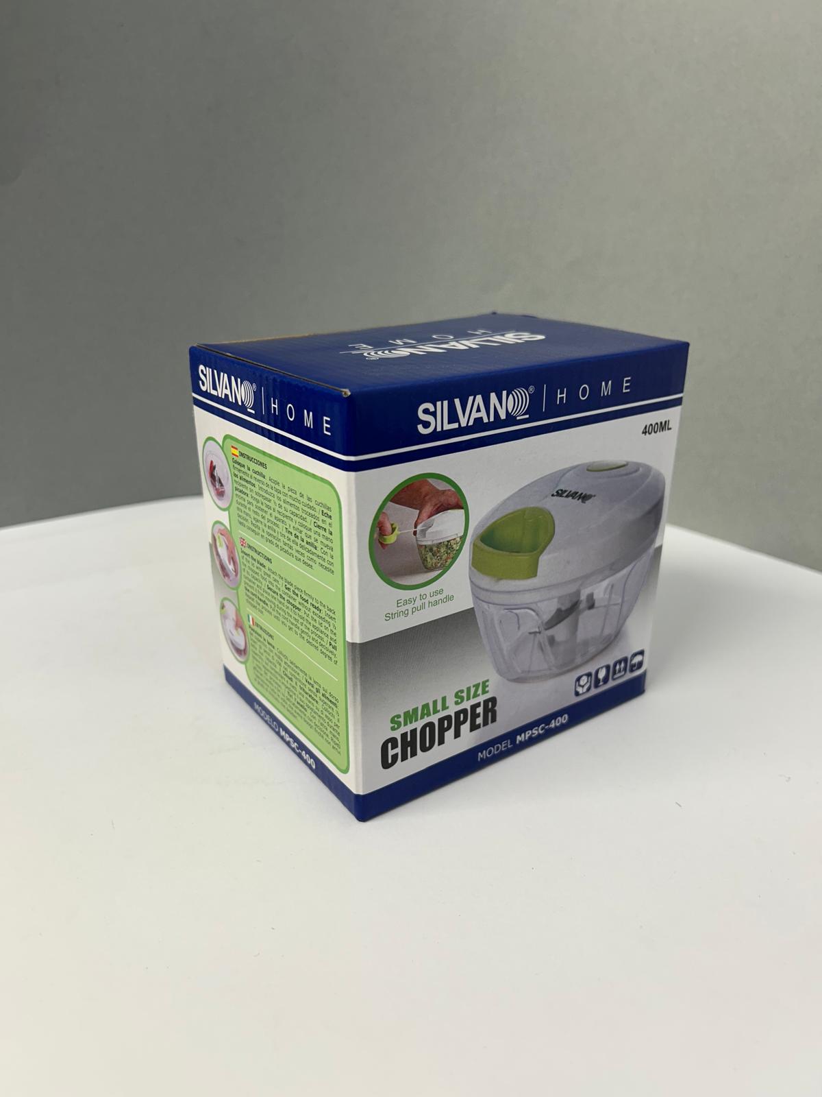 Mini Picador Manual SILVANO MPSC-400 – ¡Pica Fácil, Rápido y Sin Electricidad! - TECNOLOGIA YI_MI