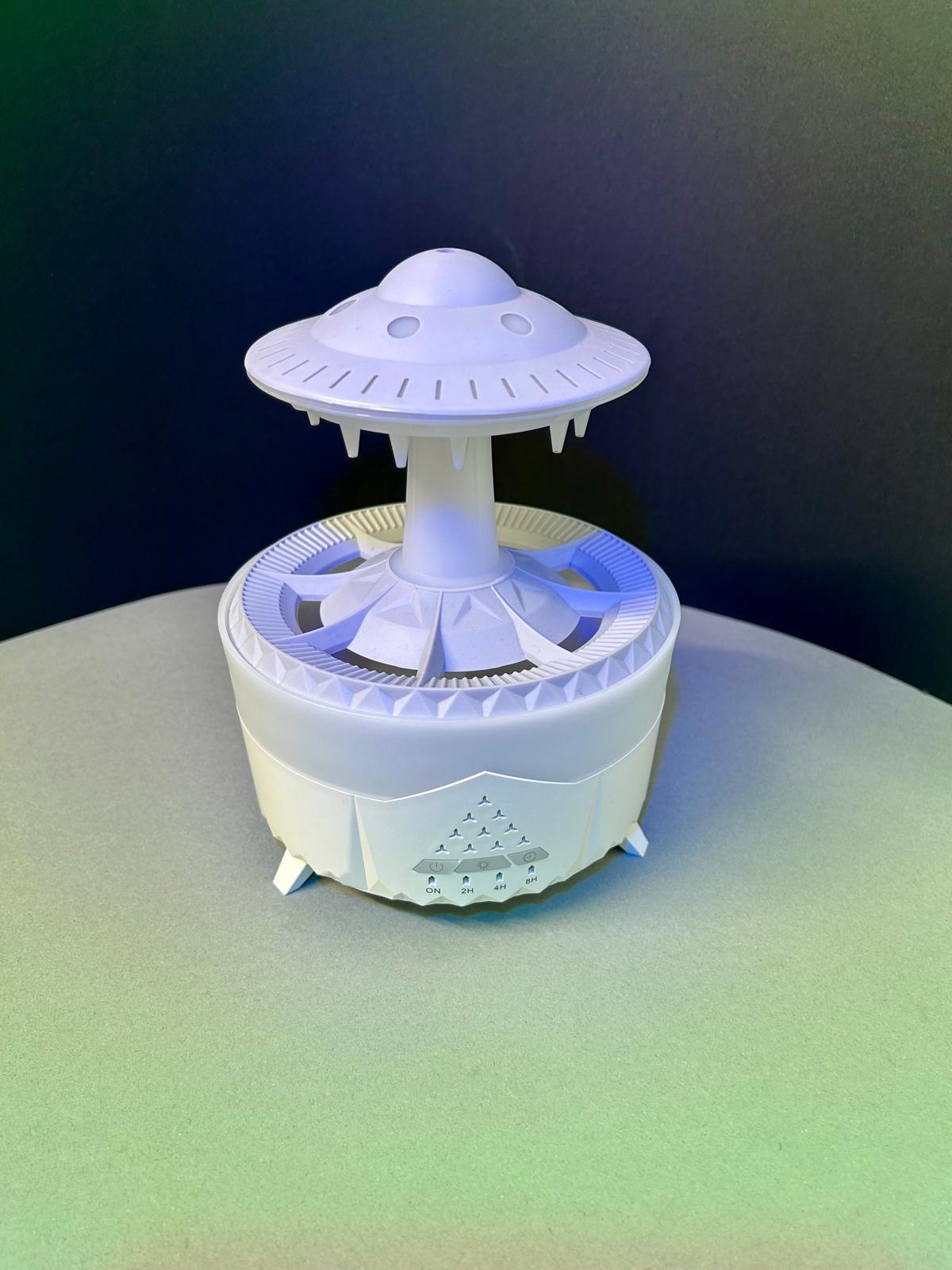 Difusor de Aromas en Forma de OVNI – UFO Raindrop - TECNOLOGIA YI_MI