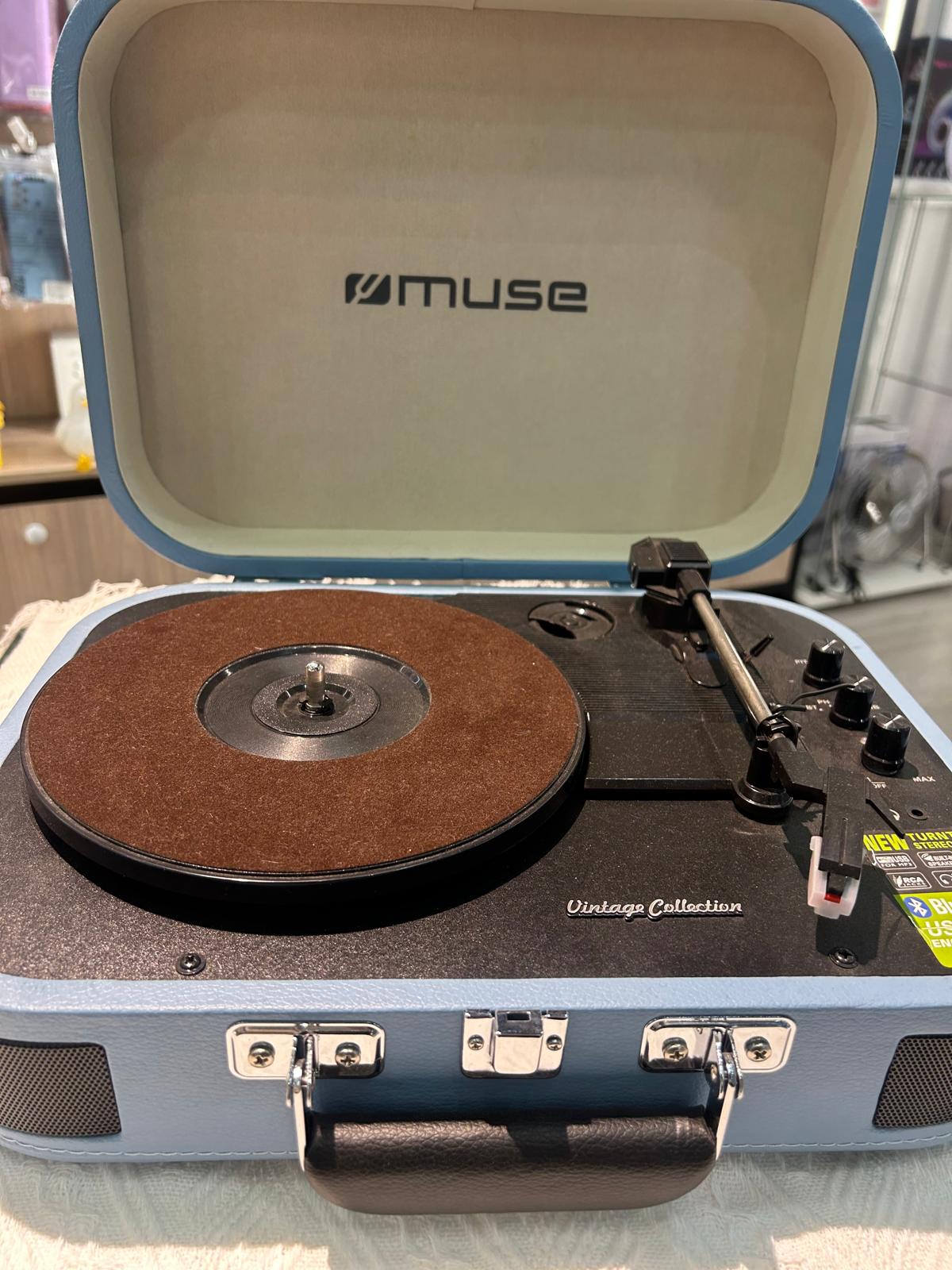 : 🎶 Tocadiscos Vintage Muse – Estilo Retro con Tecnología Moderna 🎶 - TECNOLOGIA YI_MI