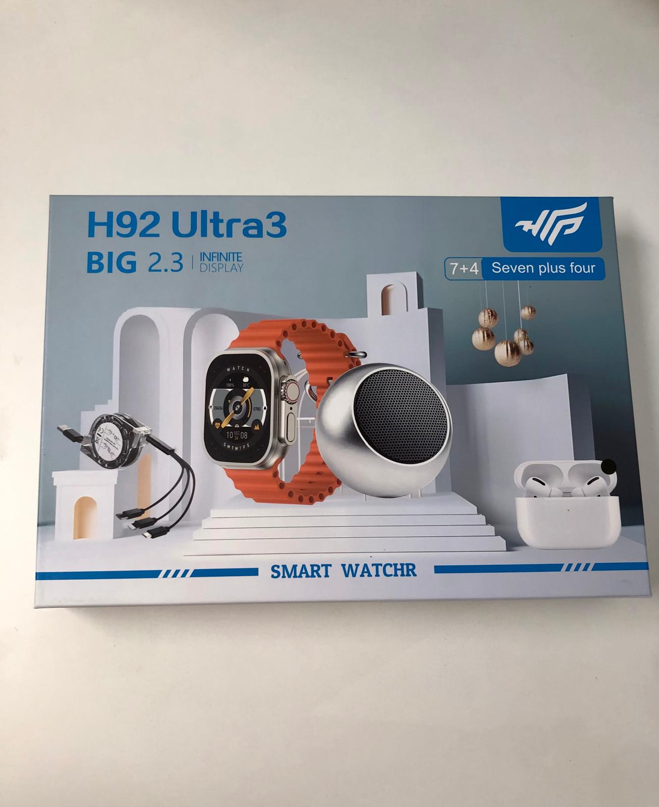 🆕 Smartwatch H92 Ultra 3 – ¡El Pack Completo de Tecnología y Estilo! - TECNOLOGIA YI_MI