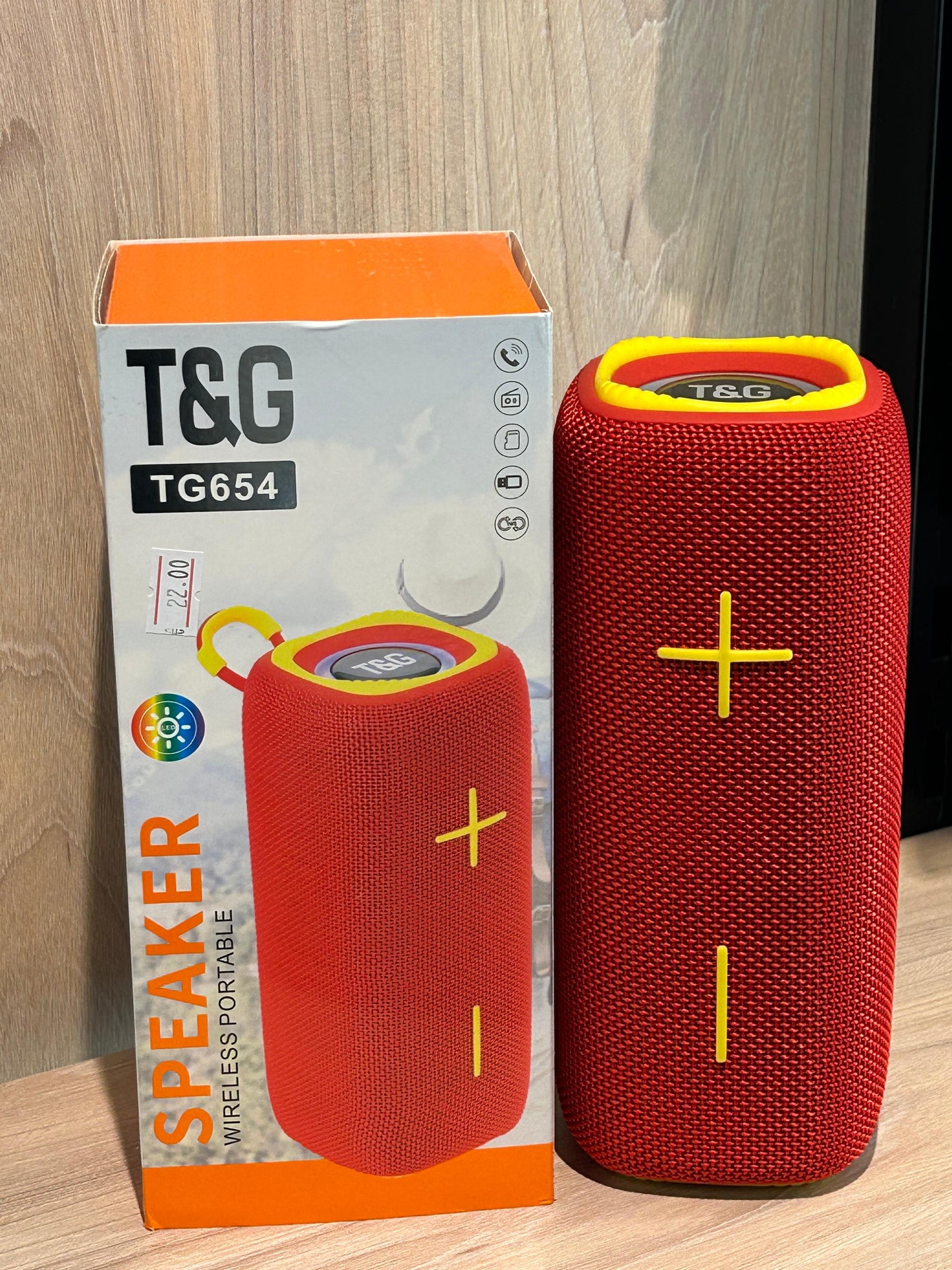 Altavoz Portátil Inalámbrico T&G TG654 - Ligero y Versátil - TECNOLOGIA YI_MI
