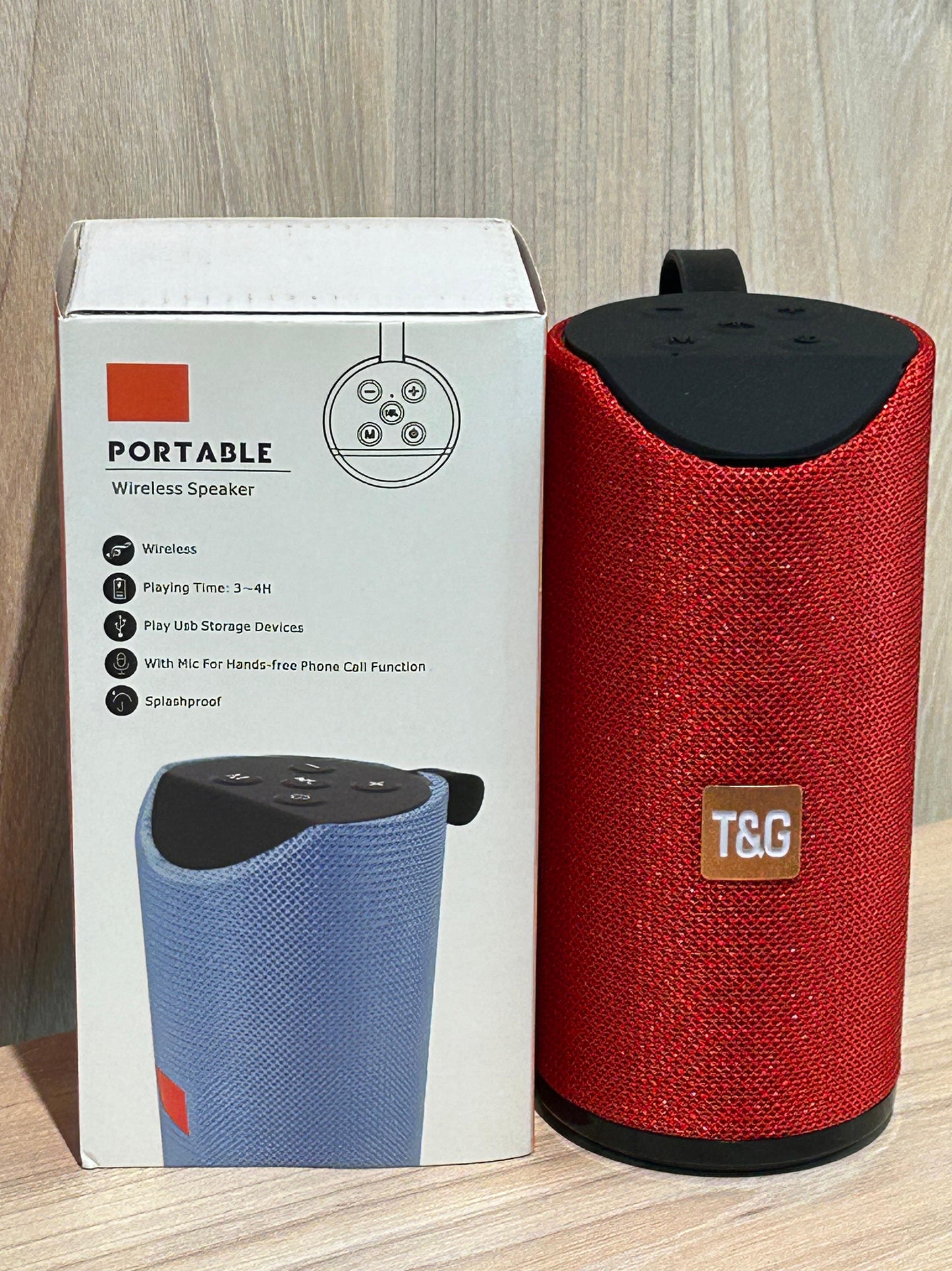 🎶 Altavoz Portátil Inalámbrico T&G – Potencia Compacta - TECNOLOGIA YI_MI