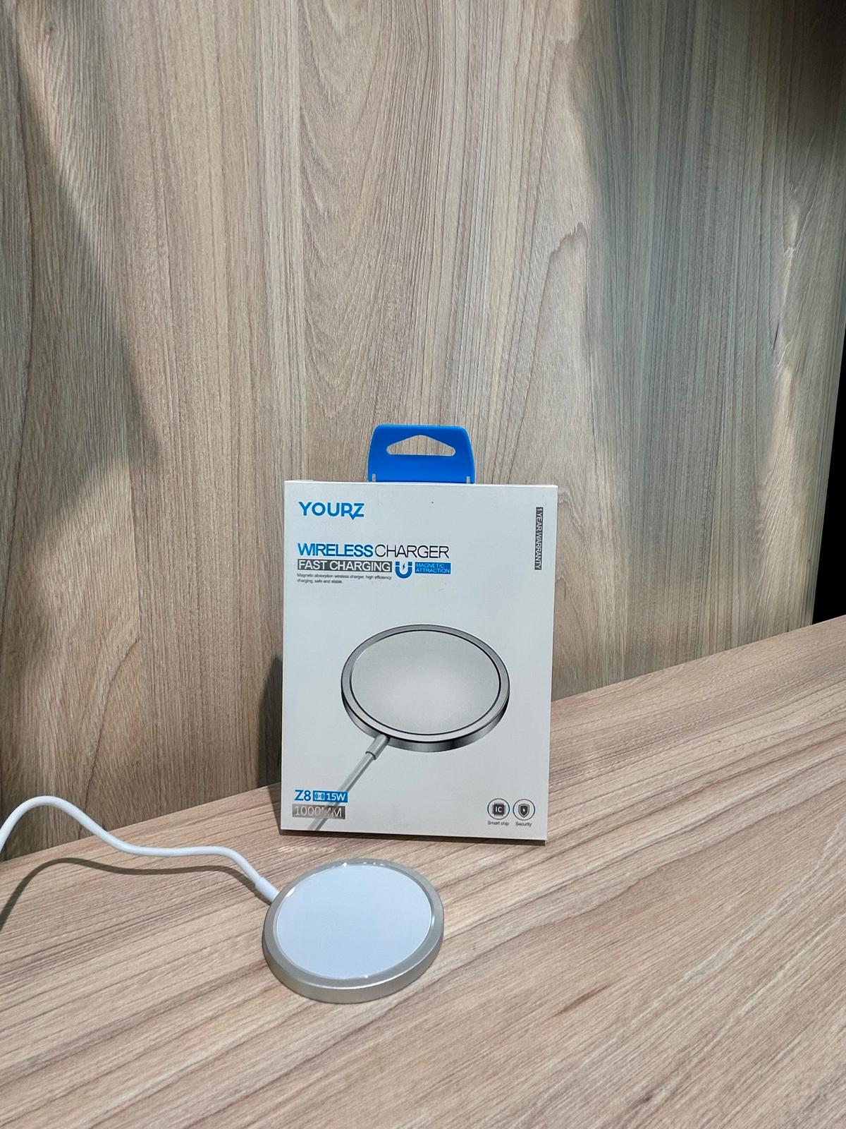 Cargador inalámbrico rápido YOURZ Z8 (15W) - TECNOLOGIA YI_MI
