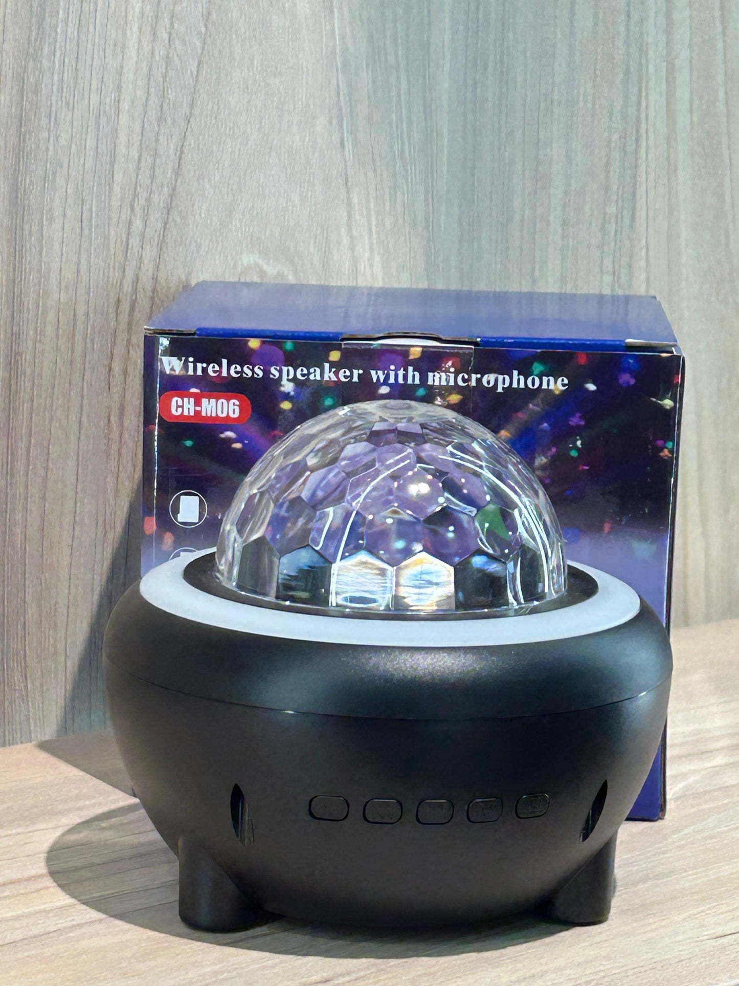 Altavoz Bluetooth con Micrófono y Luz LED - TECNOLOGIA YI_MI