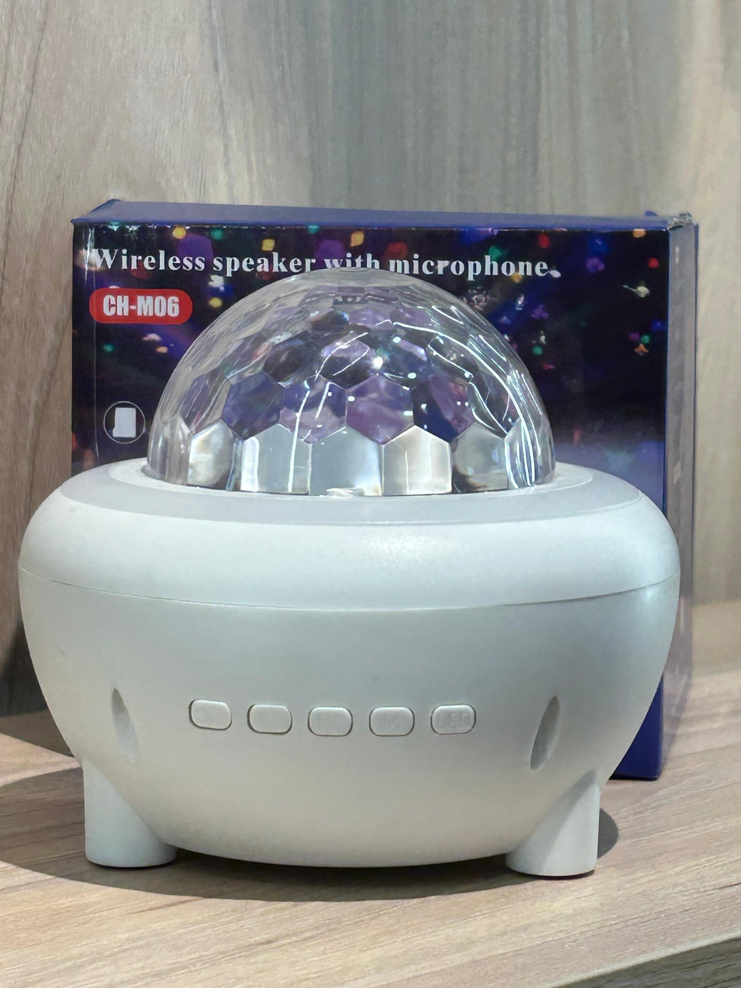 Altavoz Bluetooth con Micrófono y Luz LED - TECNOLOGIA YI_MI