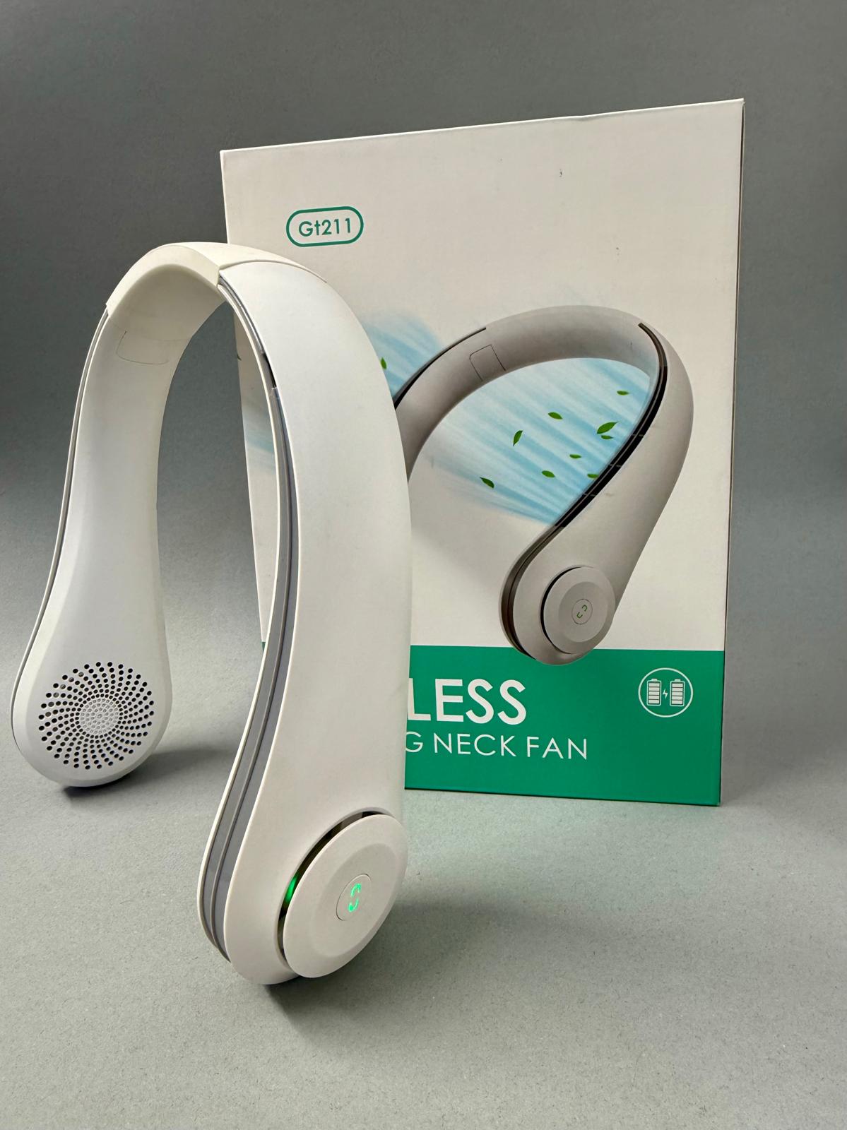 Ventilador de Cuello Inalámbrico - Enfriamiento Portátil y Cómodo - TECNOLOGIA YI_MI