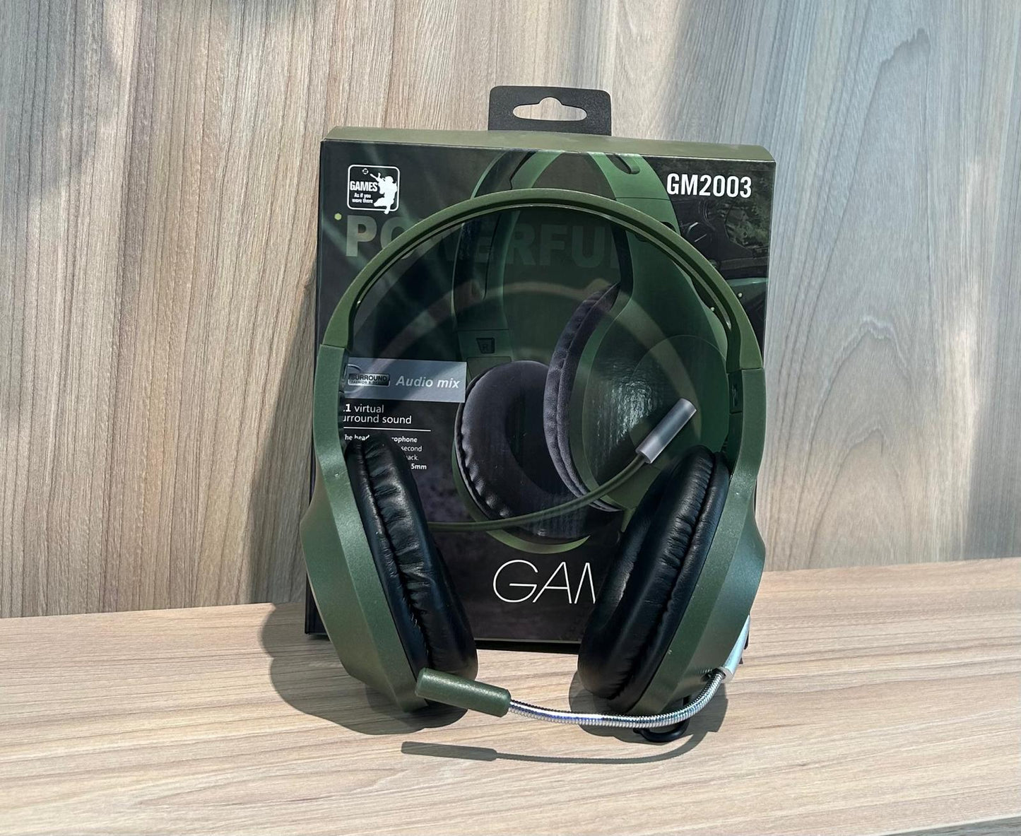 🎮 Audífonos Gamer GM2003 con Sonido 7.1 Surround – ¡Juega Como un Profesional! 🎧 - TECNOLOGIA YI_MI