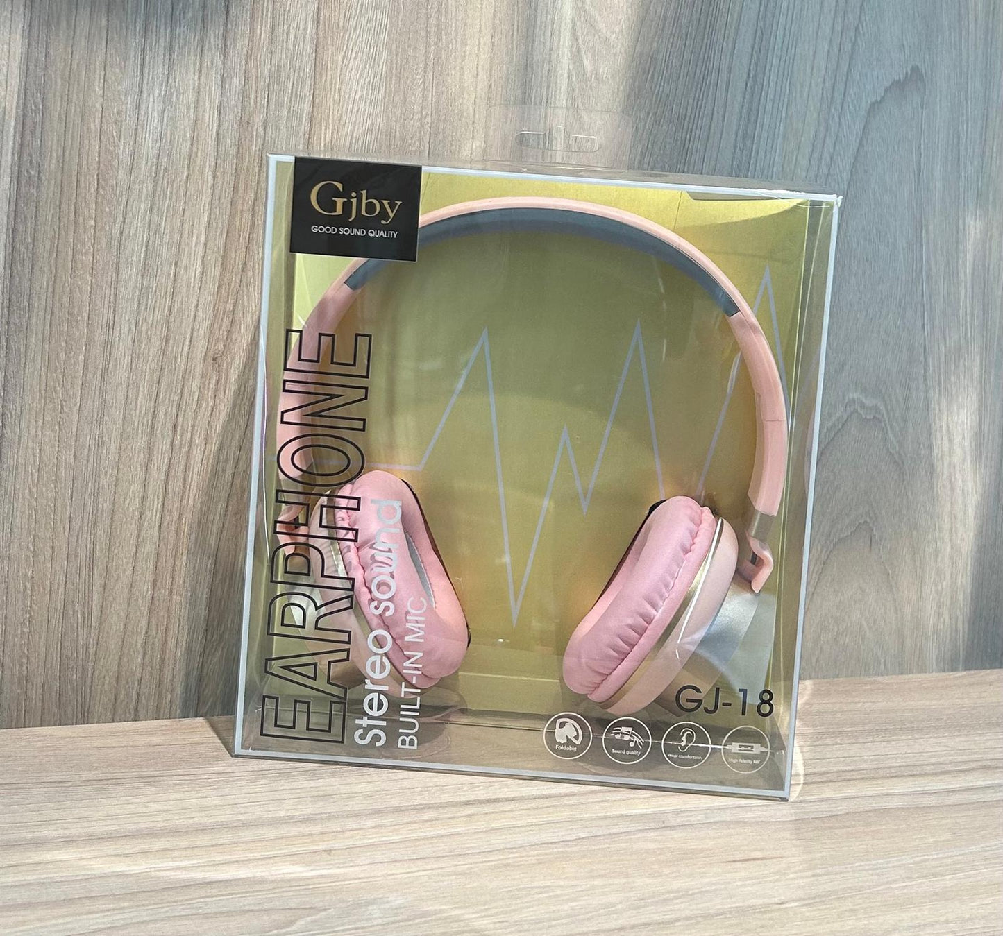 🎧 Audífonos Gjby GJ-18 con Micrófono – Estilo, Comodidad y Sonido de Alta Calidad 🎧 - TECNOLOGIA YI_MI