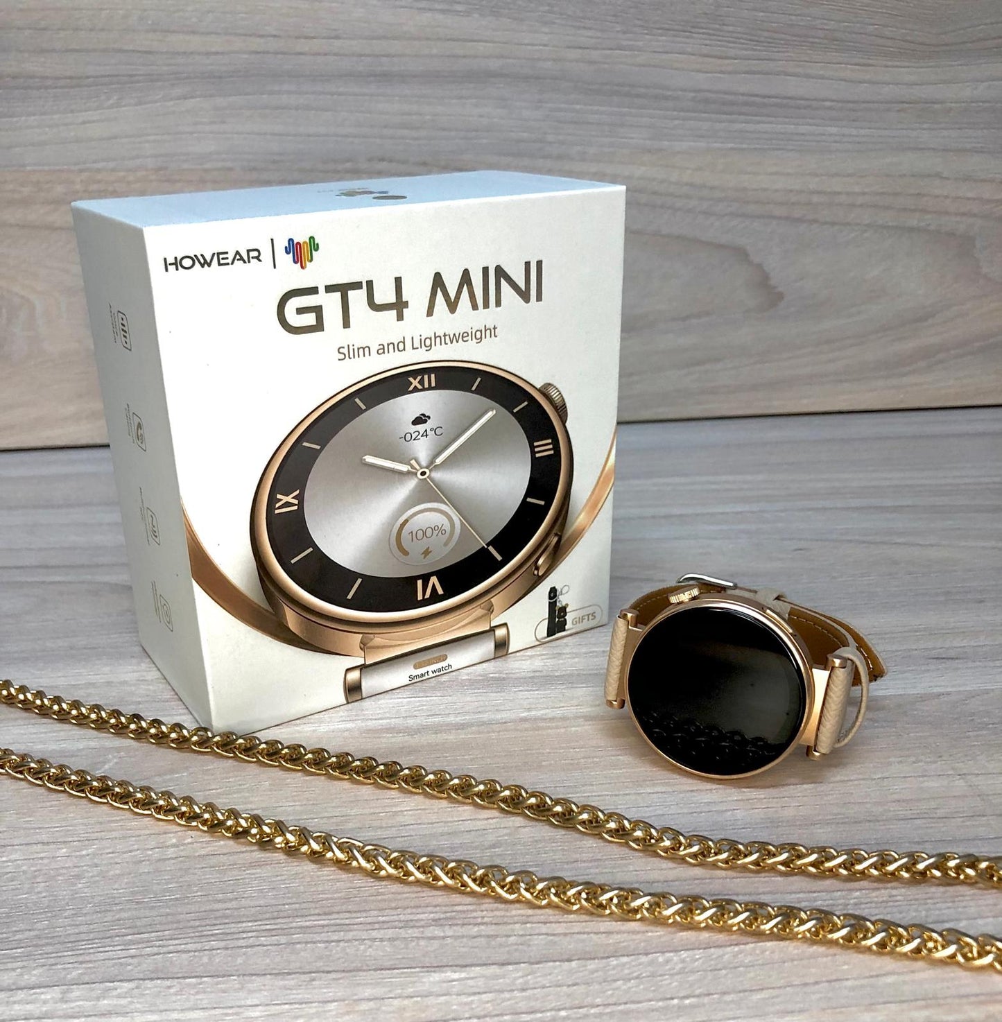 🕒 Reloj Inteligente HOWEAR GT4 MINI – Elegancia Compacta, Tecnología Avanzada - TECNOLOGIA YI_MI