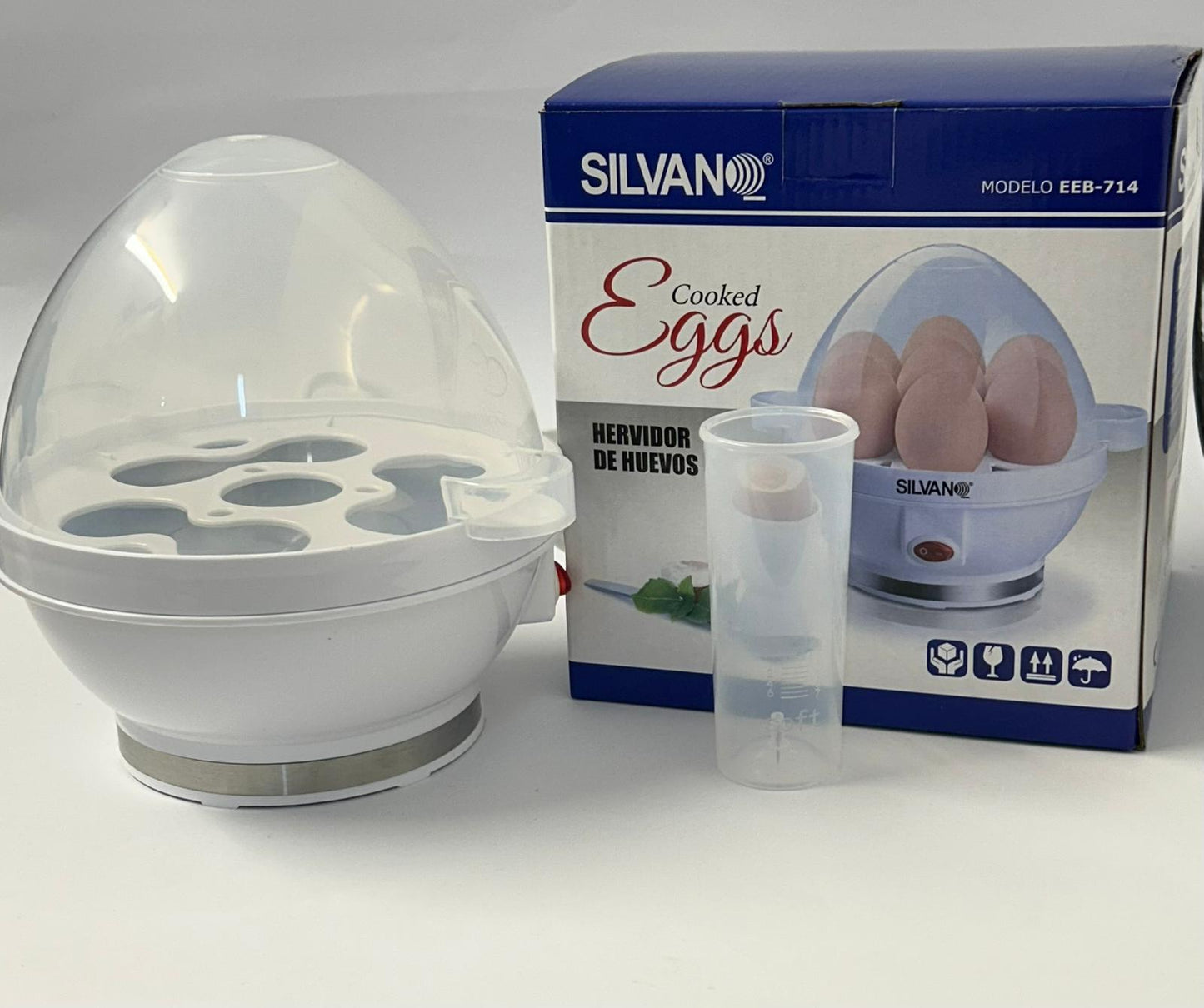 🥚 Hervidor de Huevos Silvano – Cocción Perfecta en Minutos - TECNOLOGIA YI_MI