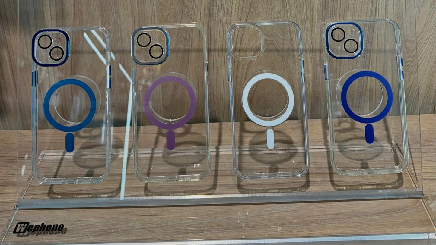 Funda Transparente MagSafe para iPhone – Protección y Estilo en un Solo Diseño - TECNOLOGIA YI_MI