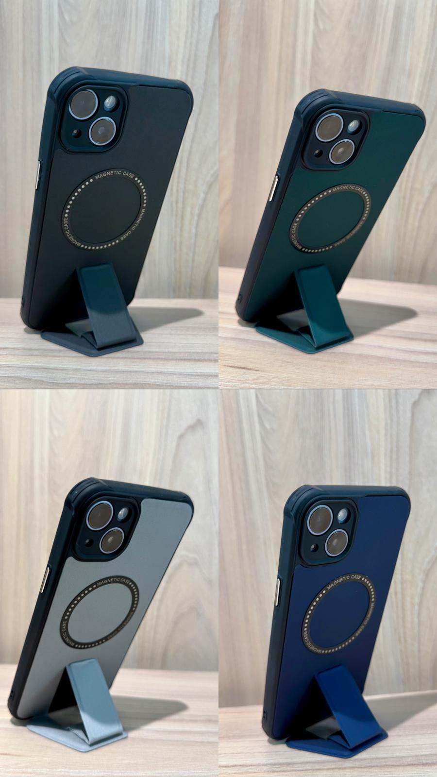 Funda Magnética con Soporte Plegable – Protección y Comodidad para tu Telefono - TECNOLOGIA YI_MI
