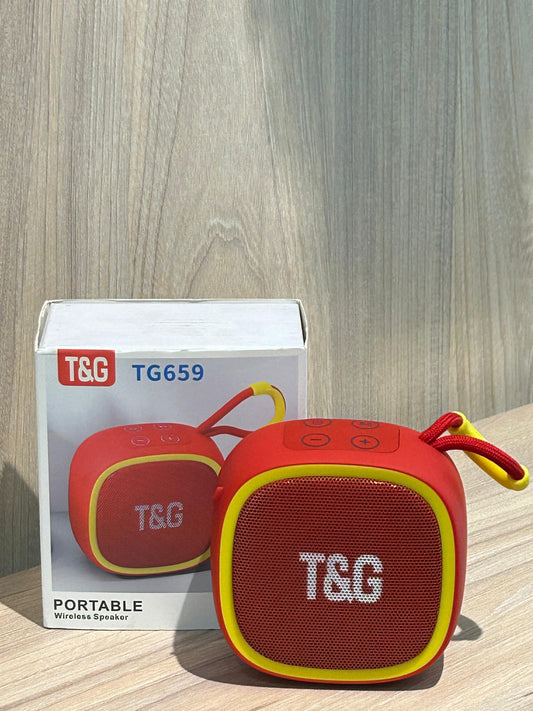 🔊 Altavoz Bluetooth T&G TG659 – Potente, Portátil y Colorido 🎶 - TECNOLOGIA YI_MI