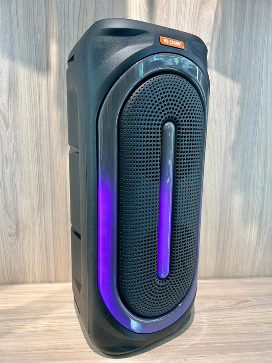 🔊 Parlante Portátil MS-2038BT – Estilo y potencia que se notan 🎵 - TECNOLOGIA YI_MI