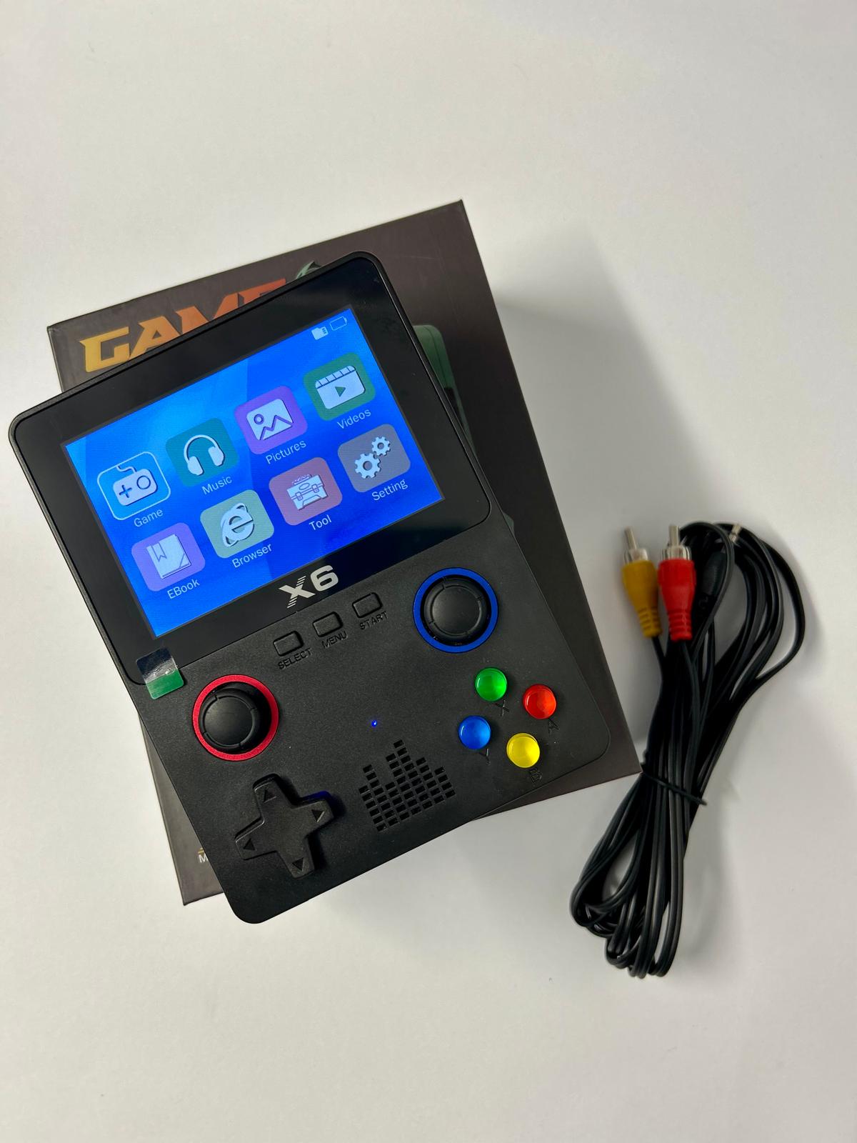 🕹️ Consola Retro Portátil X6 – ¡Diversión sin límites en la palma de tu mano! - TECNOLOGIA YI_MI