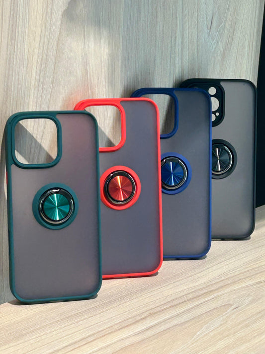 Funda Híbrida con Soporte Giratorio para iPhone – Protección y Funcionalidad en un Solo Accesorio - TECNOLOGIA YI_MI