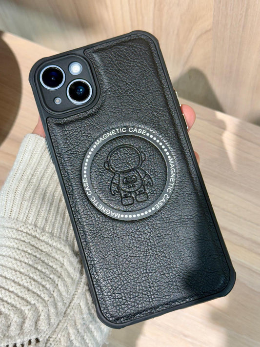 Funda de Cuero Magnética - Elegancia y Protección Premium - TECNOLOGIA YI_MI