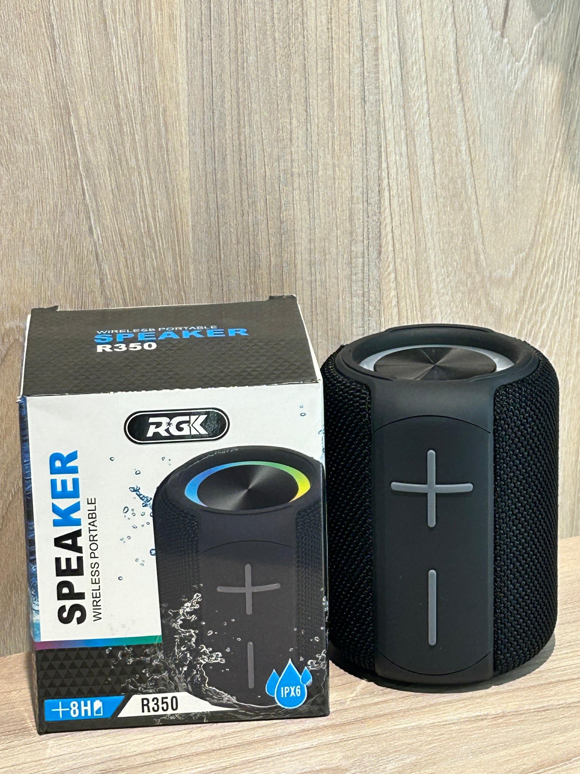 🎶 Altavoz Bluetooth RGK R350 – Resistente, Potente y con Iluminación LED - TECNOLOGIA YI_MI