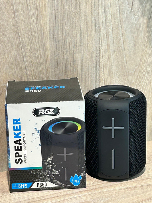 🎶 Altavoz Bluetooth RGK R350 – Resistente, Potente y con Iluminación LED - TECNOLOGIA YI_MI