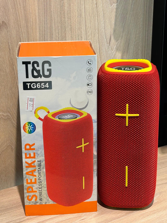 Altavoz Portátil Inalámbrico T&G TG654 - Ligero y Versátil - TECNOLOGIA YI_MI