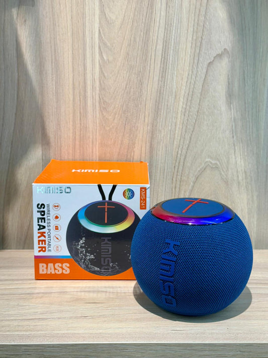 Bocina Bluetooth Kimiso KMS-241 – Sonido Potente y Diseño Compacto - TECNOLOGIA YI_MI