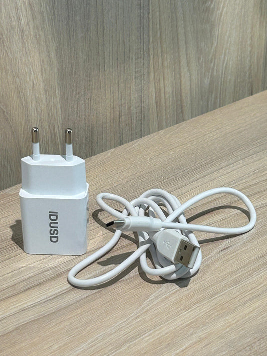 ⚡ Cargador Rápido 18W con Cable USB-A a USB-C | Carga Eficiente para Celulares y Tablets ⚡ - TECNOLOGIA YI_MI