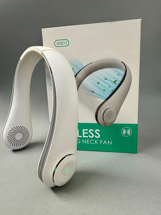 Ventilador de Cuello Inalámbrico  - Enfriamiento Portátil y Cómodo - TECNOLOGIA YI_MI