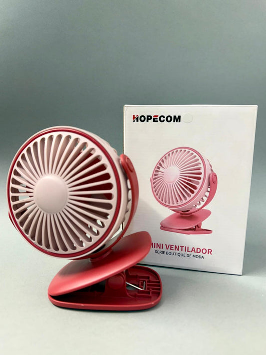 Mini Ventilador Portátil HOPECOM – Enfriamiento Compacto y Potente - TECNOLOGIA YI_MI