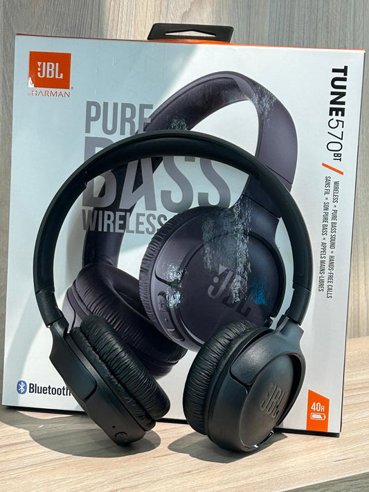 Auriculares Inalámbricos JBL Tune 570BT | Sonido Pure Bass y 40 Horas de Autonomía - TECNOLOGIA YI_MI