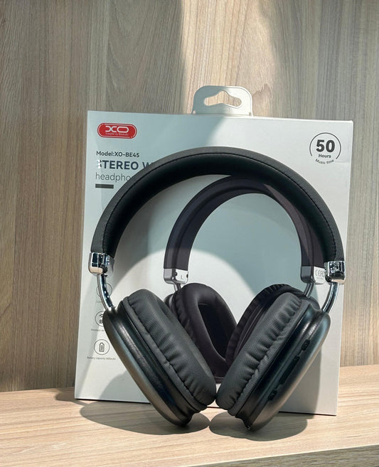 Auriculares Inalámbricos XO-BE45 | 50 Horas de Música, Sonido Estéreo y Máximo Confort - TECNOLOGIA YI_MI