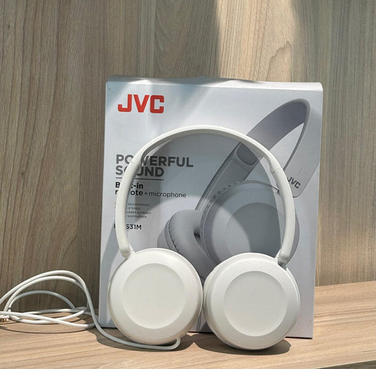 🎧 Audífonos JVC S31M – Sonido Potente y Micrófono Integrado 🔊 - TECNOLOGIA YI_MI