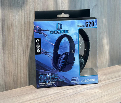 Audífonos Gamer DODGE G20 con Micrófono y Sonido 360° – Compatibles con PS4, Xbox y PC - TECNOLOGIA YI_MI