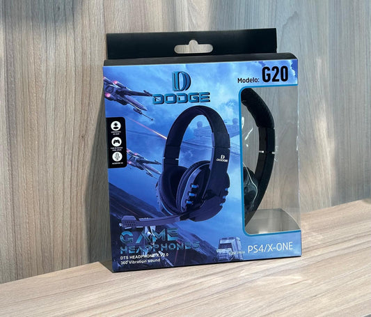 Audífonos Gamer DODGE G20 con Micrófono y Sonido 360° – Compatibles con PS4, Xbox y PC - TECNOLOGIA YI_MI