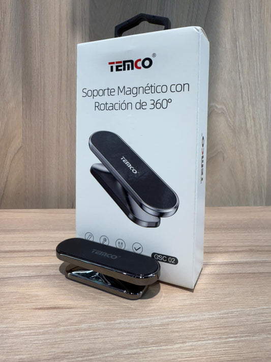 Soporte Magnético TEMCO con Rotación de 360° – GSC 02 - TECNOLOGIA YI_MI