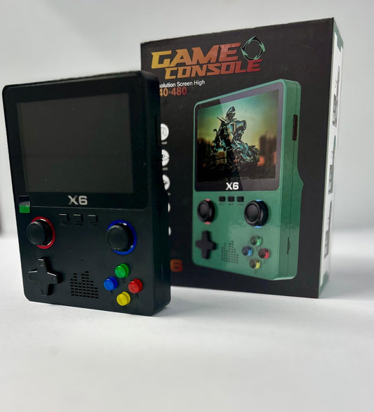 🕹️ Consola Retro Portátil X6 – ¡Diversión sin límites en la palma de tu mano! - TECNOLOGIA YI_MI