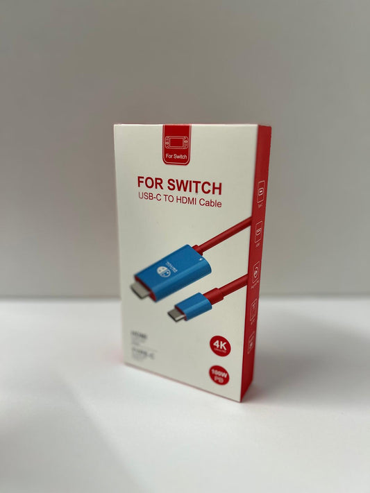 🎮 Cable USB-C a HDMI para Nintendo Switch – 4K Ultra HD - TECNOLOGIA YI_MI
