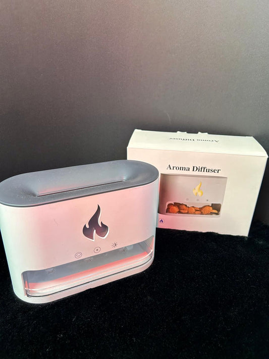 Difusor de Aromas con Efecto Llama – Relajación y Estilo en un Solo Dispositivo - TECNOLOGIA YI_MI