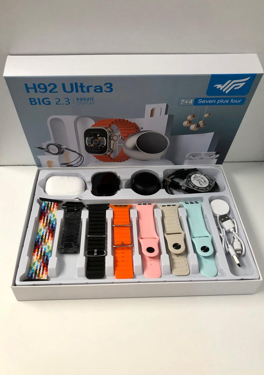 🆕 Smartwatch H92 Ultra 3 – ¡El Pack Completo de Tecnología y Estilo! - TECNOLOGIA YI_MI