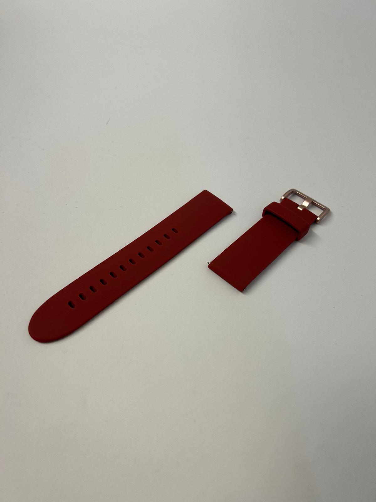 Correa de Silicona para Reloj Inteligente – Estilo Deportivo, Cierre Metálico y Máxima Comodidad - TECNOLOGIA YI_MI