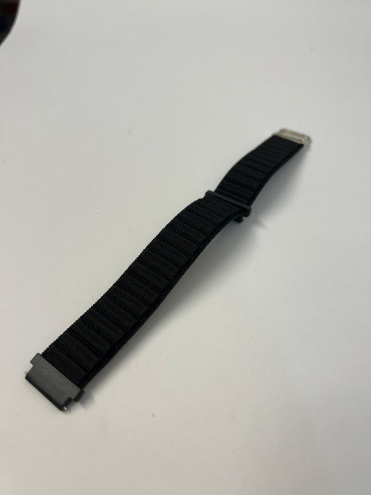 Correa de Nylon Negro Ajustable para Smartwatch – Estilo Deportivo y Elegante, Liviana y Transpirable - TECNOLOGIA YI_MI